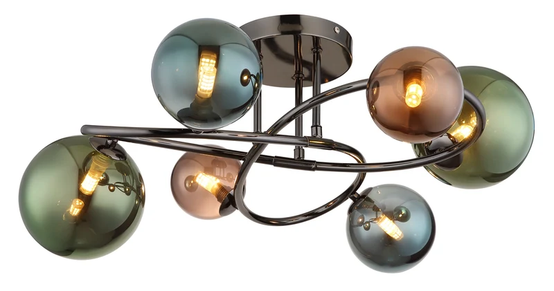 B-Ware Globo Deckenlampe Riha LED Lampe Leuchte dimmbar bunt Ø65cm 3000K warmweiß