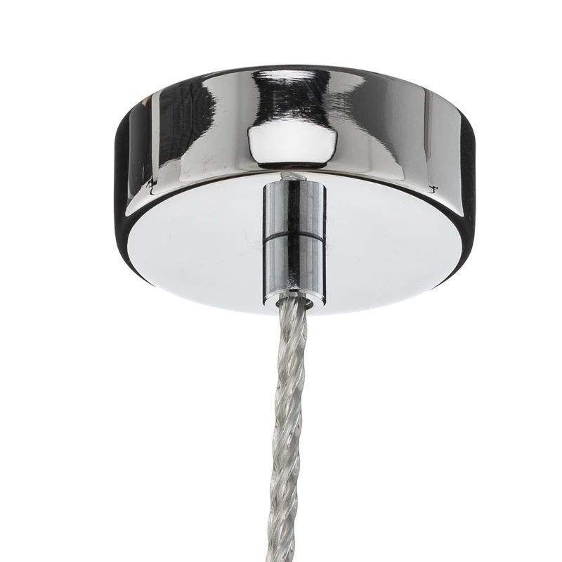 B-Ware Schuller Valencia Pendelleuchte Varas LED Hängelampe dimmbar chrom 50cm hoch