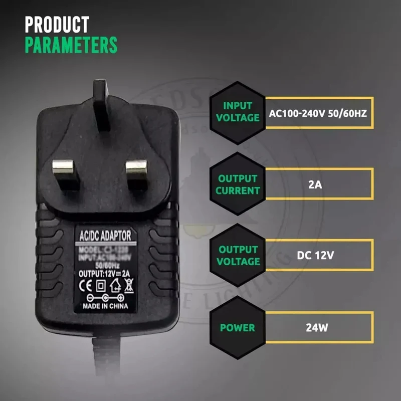 12V 8A Netzteil & 1 Splitter Kabel Netzteil Stecker ~3343