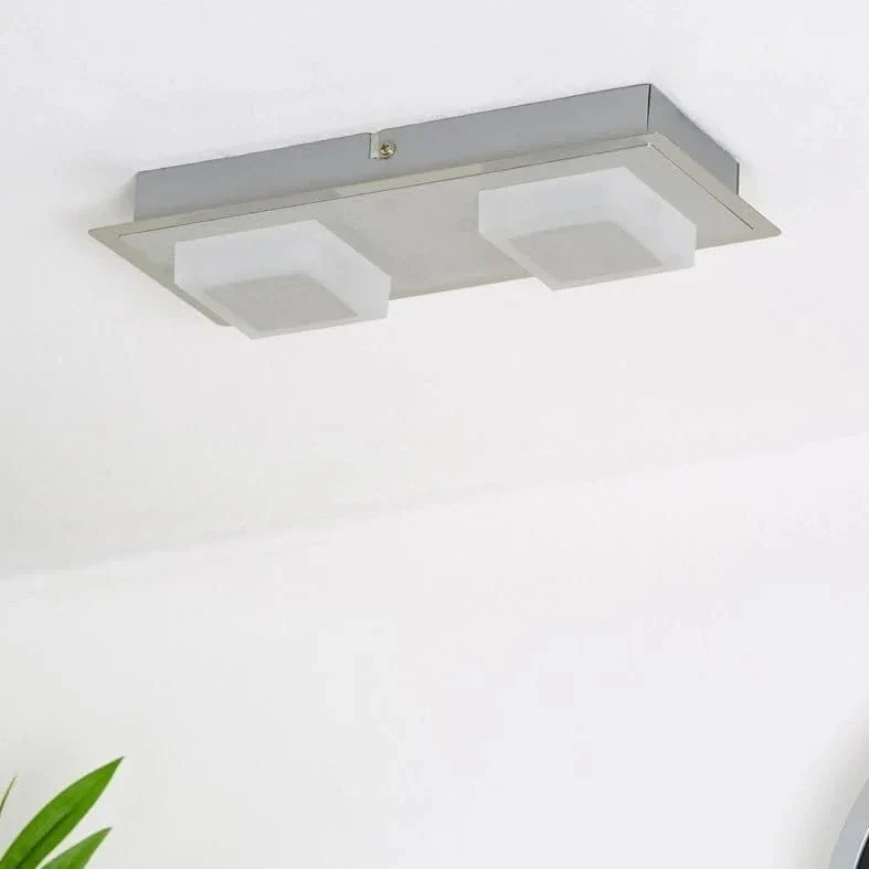 Kleine LED Wand- & Deckenleuchte Aufputz-Spot rechteckig