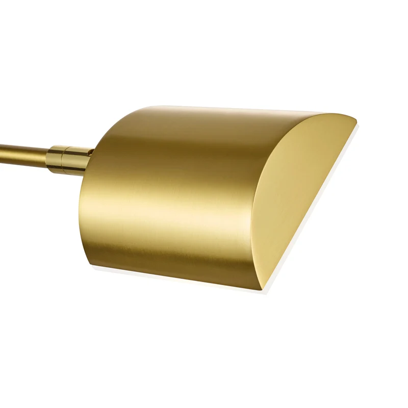 B-Ware HELL LED Tischleuchte Graz Lampe dimmbar messing höhenverstellbar 60cm warmweiß