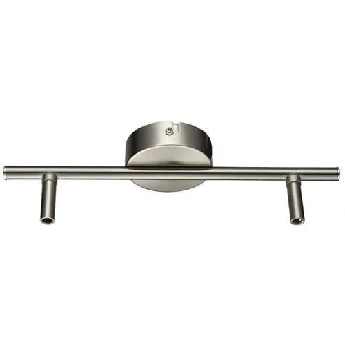 Armatur Deckenlampe 2-flammig 30 cm – silber – ESTO Vario Home Baukastensystem