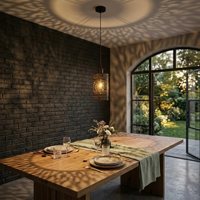 Wohnzimmer Hängelampe Käfig Lampenschirm ~3144