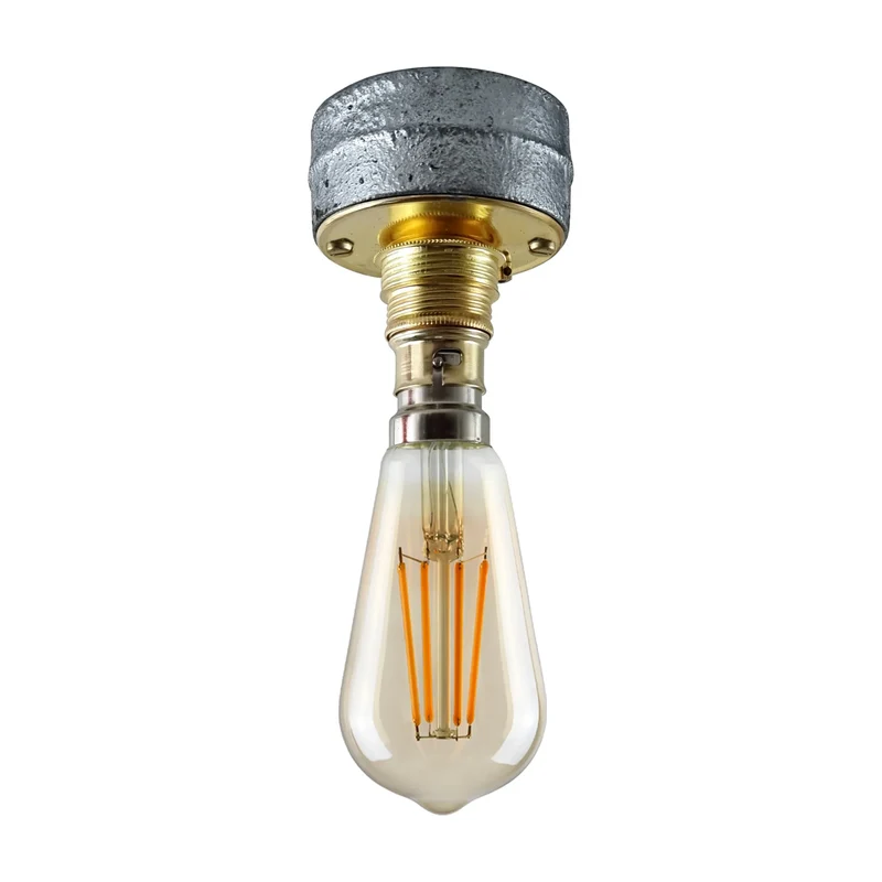 Vintage-Stil Deckenleuchte Bar B22 Conduits Licht ~3212
