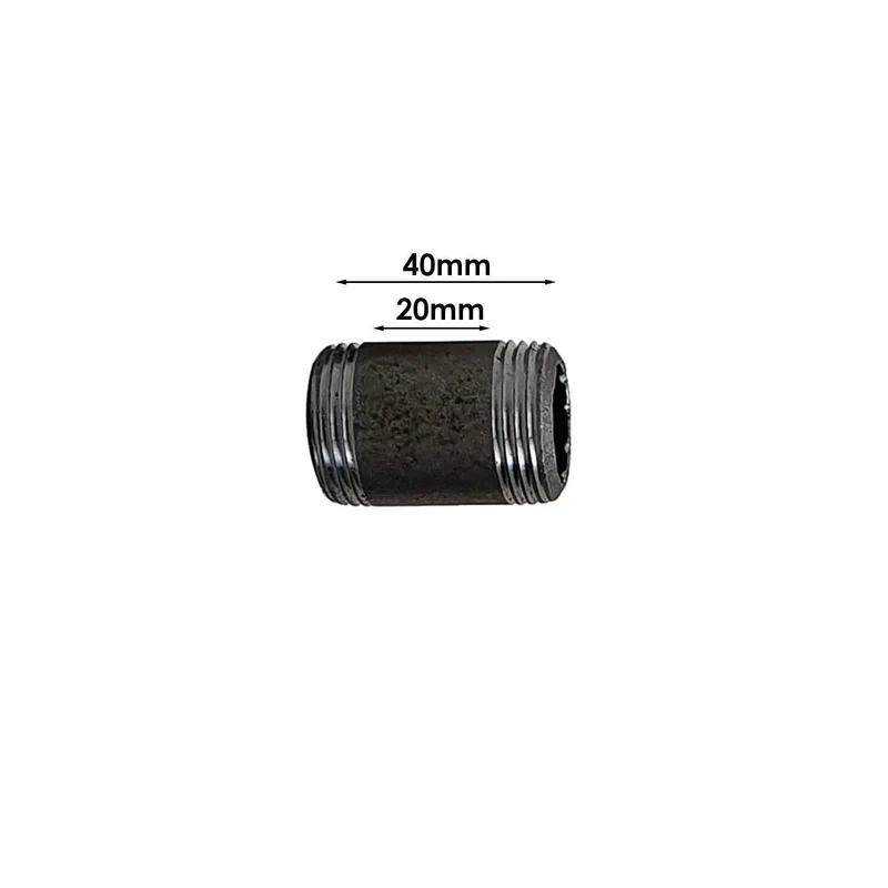 3/4 Zoll Rohrohr Lauf BSP Tempergussrohr Eisenrohr Lampenfassung ~3209