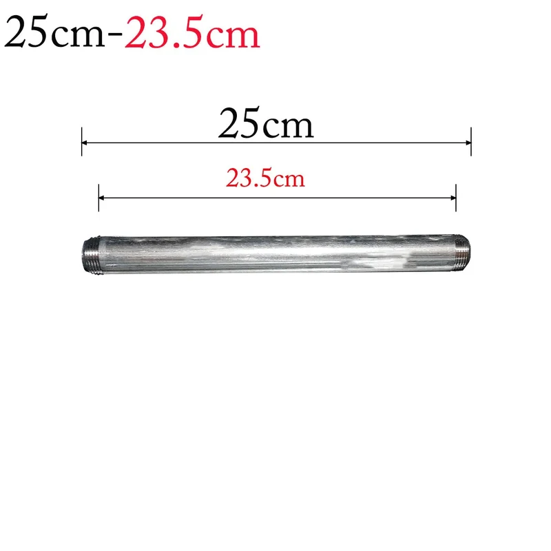 ¾-Zoll verzinktes Eisenrohr DIY Lampenverbinder ~3208