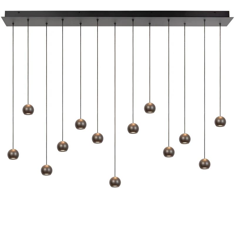 LED-Pendelleuchte Montana 13-flammig dimmbar CCT