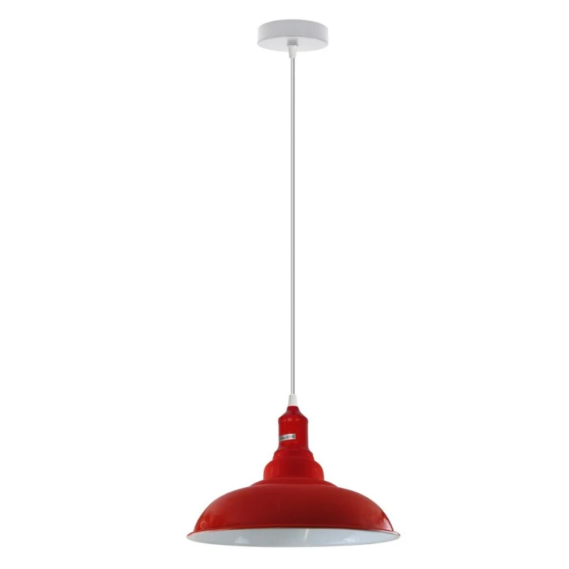 Hängeleuchte Form , rot, Metall, 1-flammig, kurvig, E27~3005