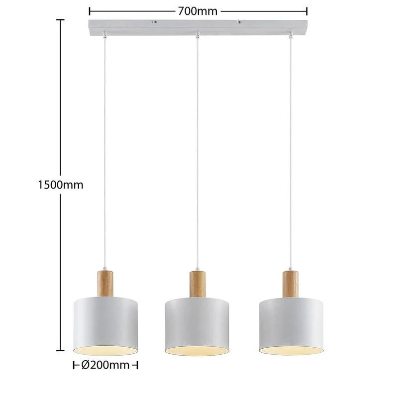 B-Ware Lindby Kadir Hängeleuchte Pendelleuchte Hängelampe Lampe Leuchte 3-flmg Licht547