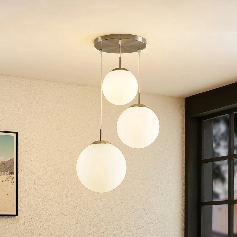 B-Ware Lindby Heleska Hängeleuchte Deckenlampe Pendelleuchte Leuchte dreiflammig E27647