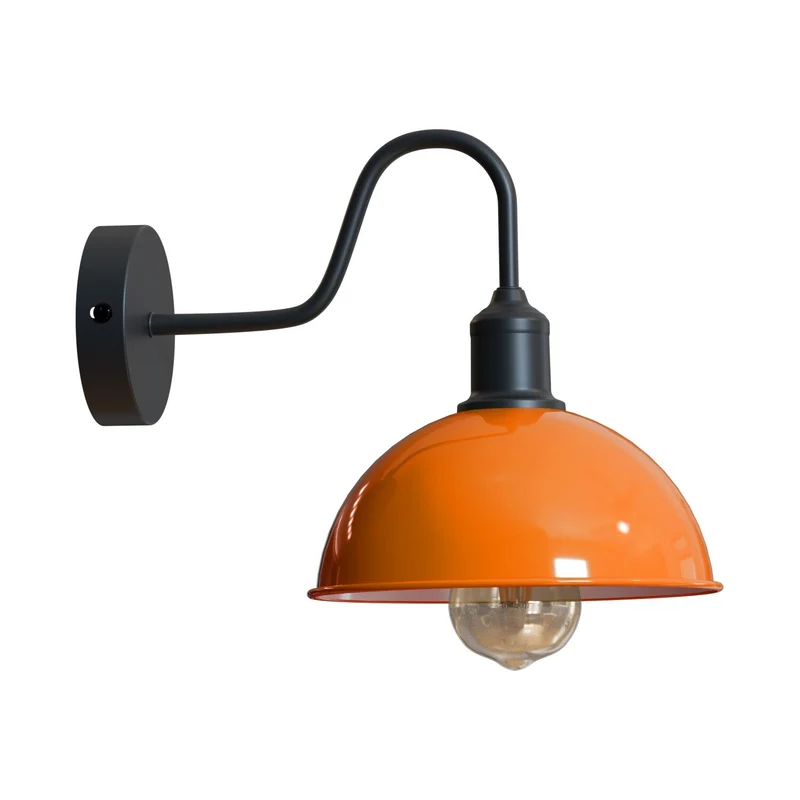 Vintage Farmhouse Wandleuchte – Industrie Barn Light Innen | Ø21 cm | E27 ~3313
