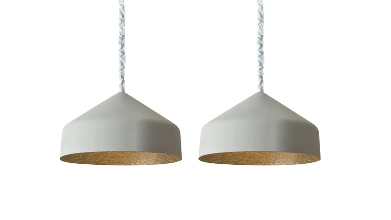 Set 2 Cyrcus Cemento SUSPENSION LAMPE