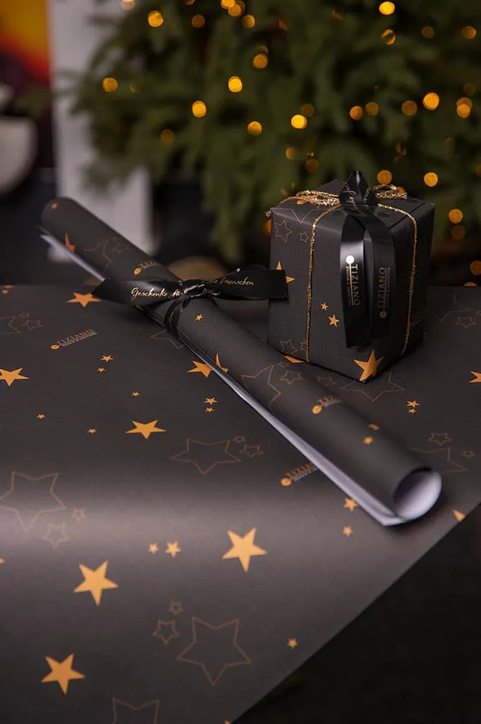 Tüte Weihnachtsbaum schwarz