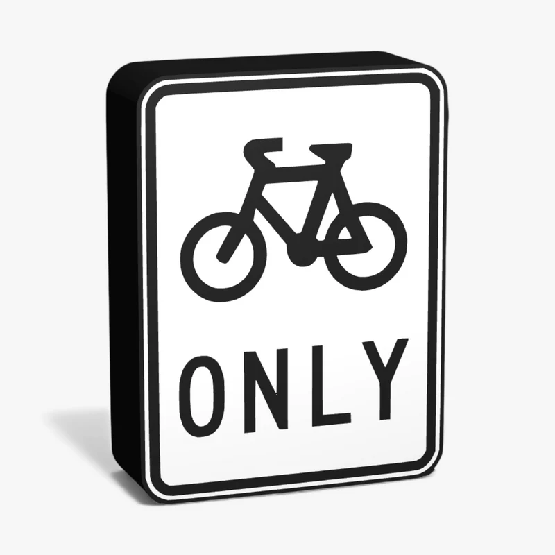 Bicycles Only Lampe