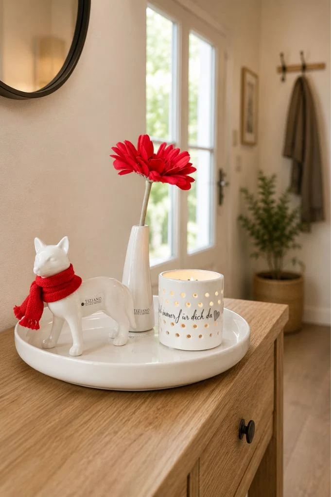 Dekoset Teller Pellano+Fuchs Marco+Vase Torano