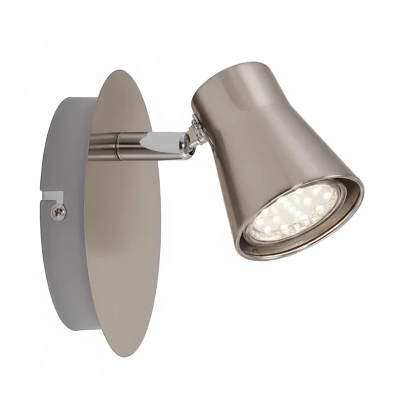 LED Strahler FOUR nickel-matt – schwenkbarer Deckenspot inkl. GU10, 230V