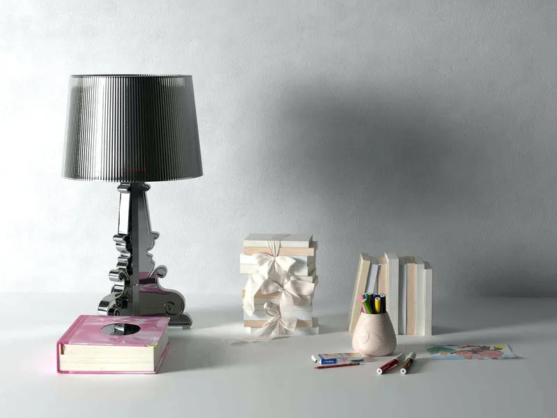Set 2 Bourgie Lampe by Kartell