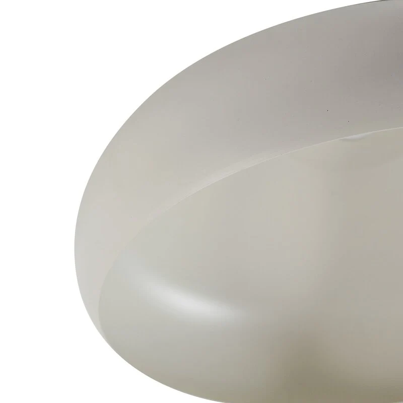 B-Ware Lindby Deckenleuchte Elover LED Lampe Leuchte dimmbar beige Ø45cm 22cm hoch