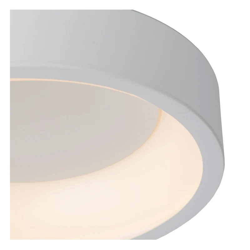 LED-Deckenleuchte Talowe dimmbar Ø 60cm Weiß