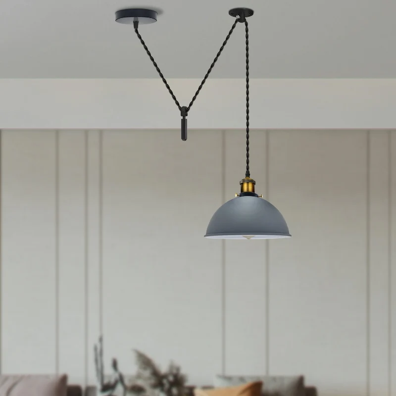 LED Hangelampe Pendelleuchte E27 Industrie Deckenlampe~3065