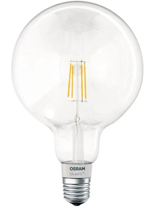 Osram Smart+ Filament Globe E27 5.5W dimmbar für Apple – Klar