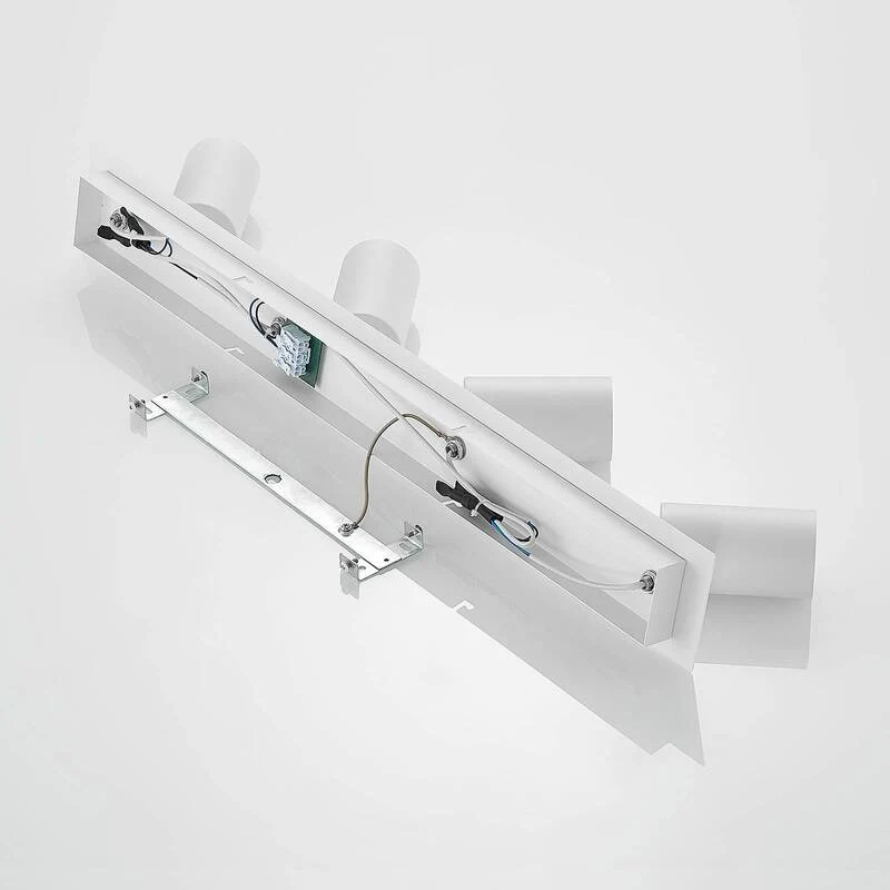 B-Ware Lindby Deckenstrahler Joffrey LED Lampe 4-flg dimmbar weiß 70cm Aluminium Stahl