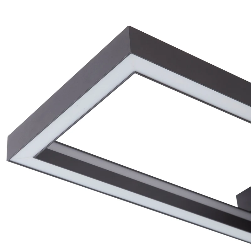 B-Ware Lucande Deckenleuchte Lampe LED Smart schwarz RGBW Fernbedienung WLAN Tuya