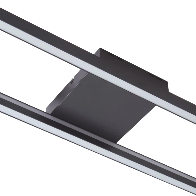 B-Ware Lucande Deckenleuchte Lampe LED Smart schwarz RGBW Fernbedienung WLAN Tuya