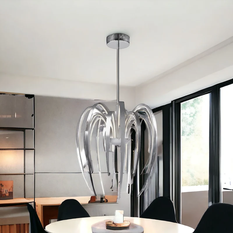 Sompex LEAVE LED Pendelleuchte Ø 66 cm – höhenverstellbar, 45W, 2800K
