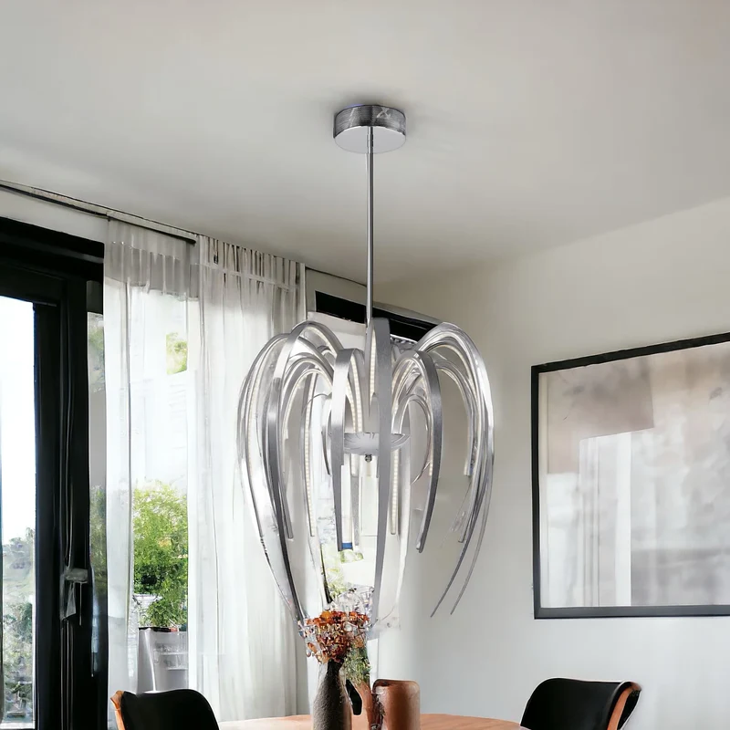 Sompex LEAVE LED Pendelleuchte Ø 66 cm – höhenverstellbar, 45W, 2800K