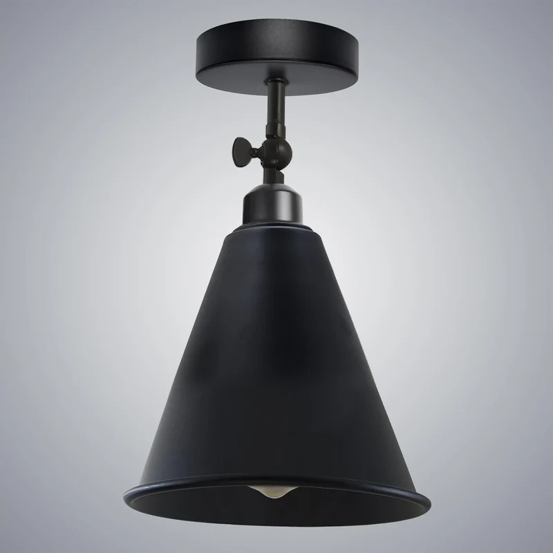 Schwarze Deckenleuchten verstellbar Vintage Deckenlampe~3259