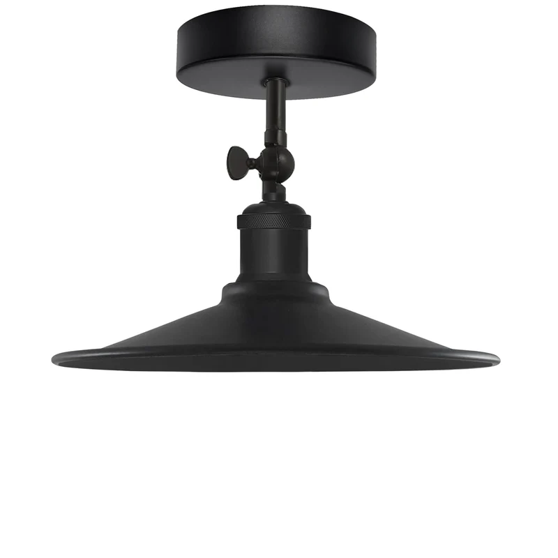 Schwarze Deckenleuchten verstellbar Vintage Deckenlampe~3259