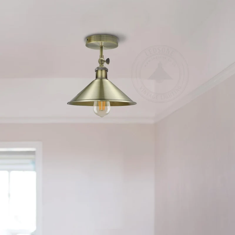 Schwarze Deckenleuchten verstellbar Vintage Deckenlampe~3259