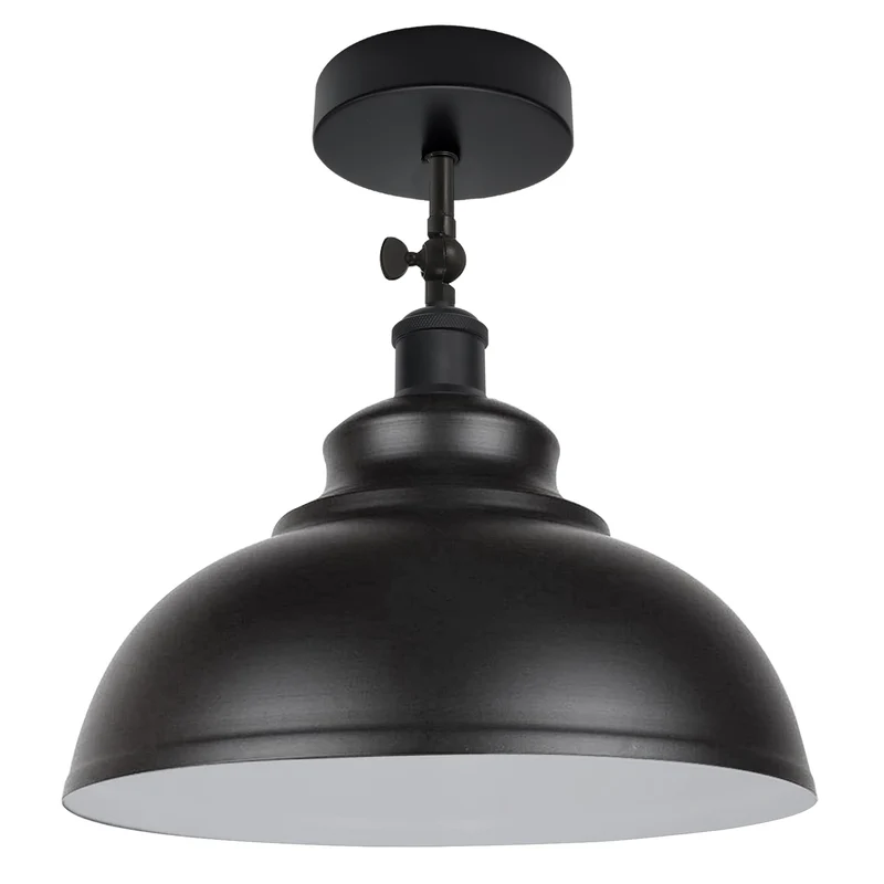 Schwarze Deckenleuchten verstellbar Vintage Deckenlampe~3259
