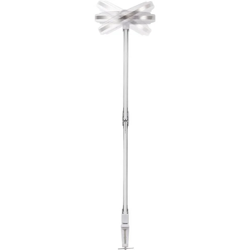 B-Ware Toolcraft Lupenleuchte 127mm 1.75x LED dimmbar Tischklemme Ersatzlinse 820lm