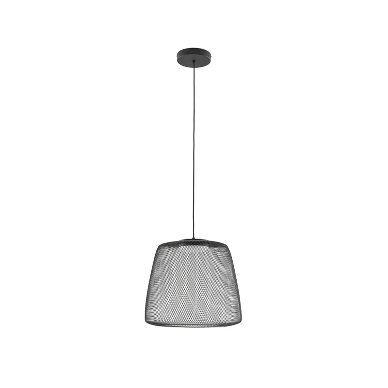 B-Ware Lucande Außenhängelampe Korvyn LED Gartenlampe dimmbar schwarz Ø50cm IP44 3000K