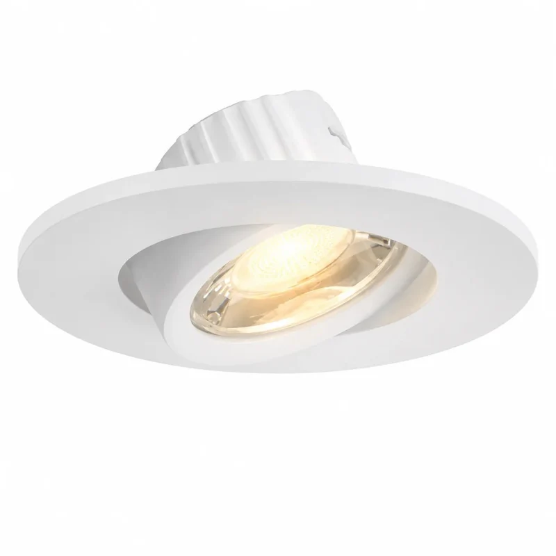 LED Einbaustrahler Weiß – Malmbergs MD-880 – ultraflach – 4,5 W – dimmbar – 70 mm