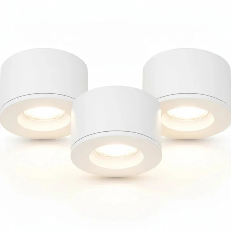3er Set Malmbergs MD-31 LED Einbauleuchte / Unterbauleuchte Weiß – dimmbar – IP44 – 12,5 W