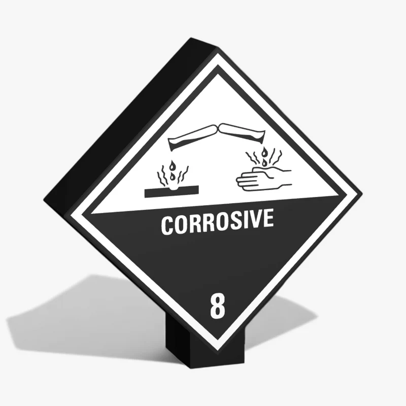 Corrosive Klasse 8 Lampe