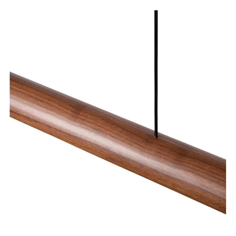 LED-Pendelleuchte Langholt dimmbar CCT Holz 180cm Natur