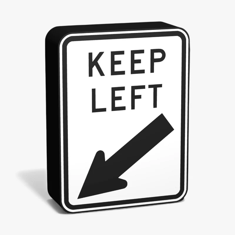 Keep Left Lampe