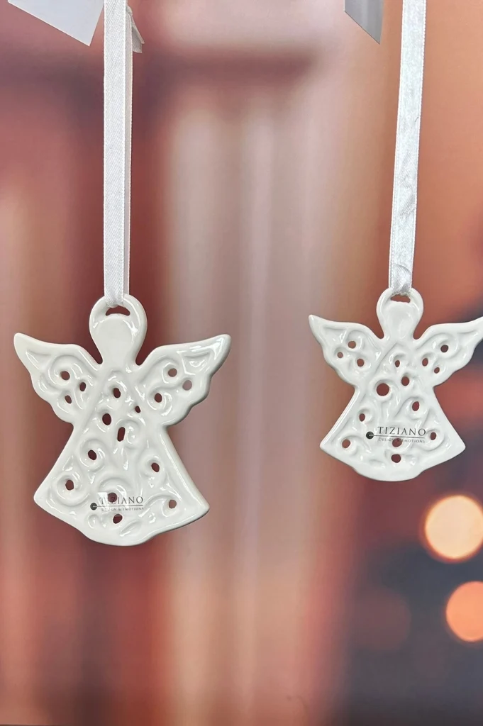 3er Set Deko Hänger Fario creme-weiß