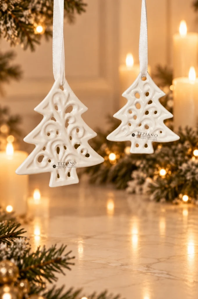 2er Set Deko Hänger Fario creme-weiß