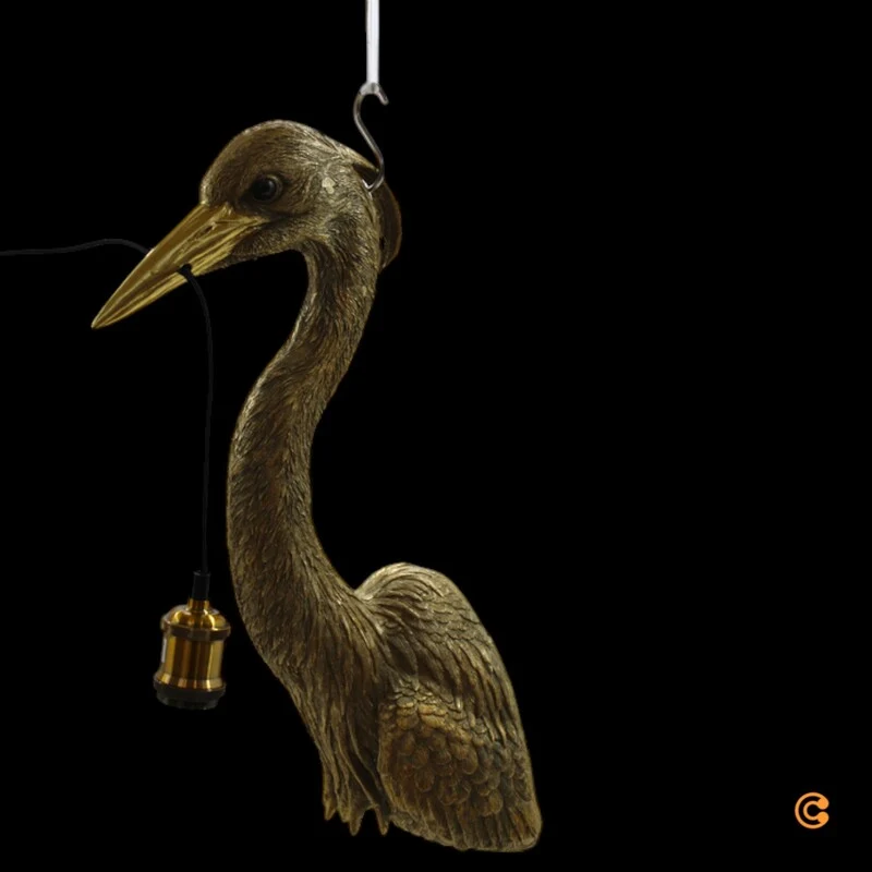B-Ware KARE Animal Heron Wandleuchte Wohnzimmerleuchte Bilderleuchte Spiegelleuchte E27