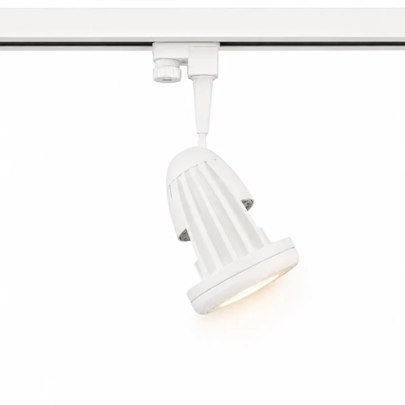 Relco SYRMA 3-Phasen LED-Schienenstrahler 17 W – 1300 lm – 3000 K Warmweiß – Weiß
