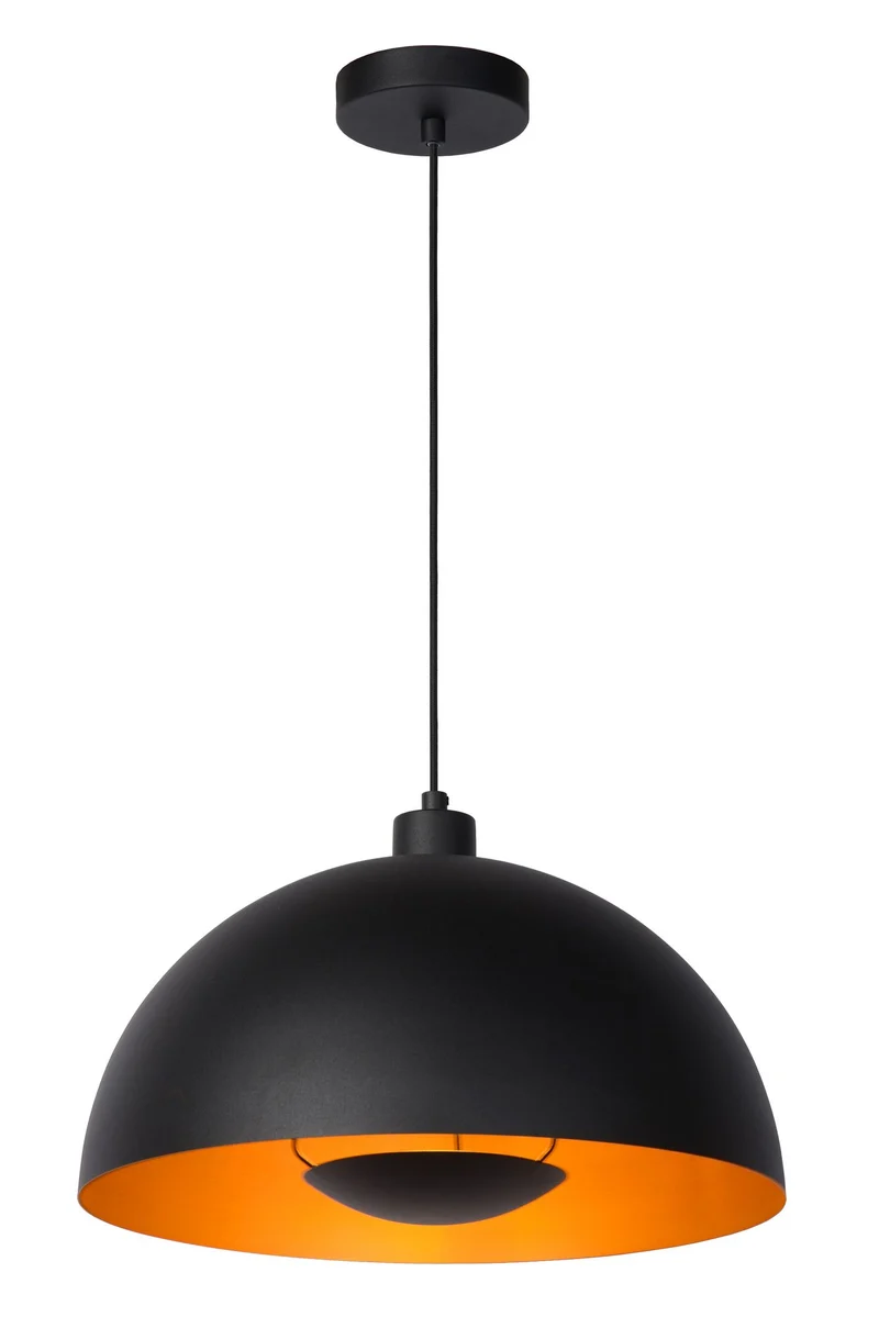 Pendelleuchte Siemon halbrund Ø 40cm höhenverstellbar dimmbar