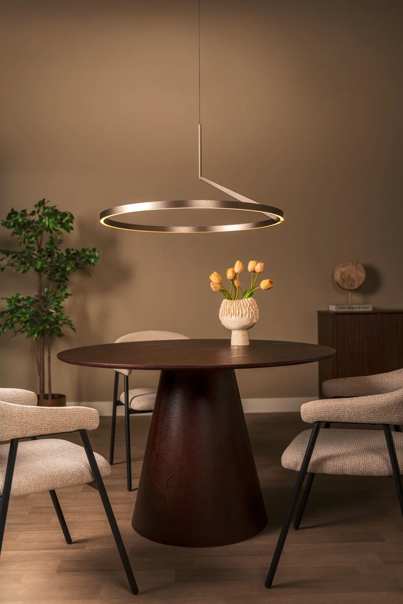 LED-Pendelleuchte Applause CCT dimmbar mit Gestensteuerung Ø 80cm