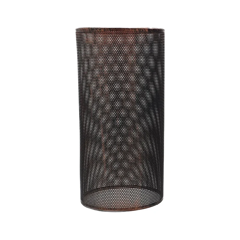 Abat-jour vintage en forme de cage en métal Suspension en métal Lampe