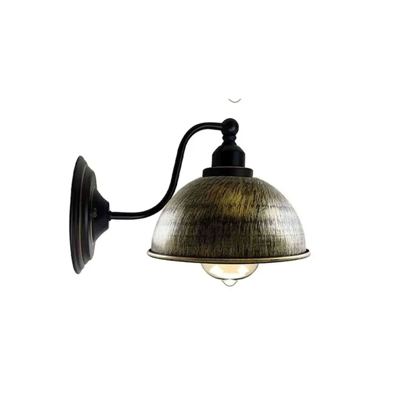 Vintage Farmhouse Wandleuchte – Industrie Wandlampe Bett | Ø 21cm | E27 ~3822