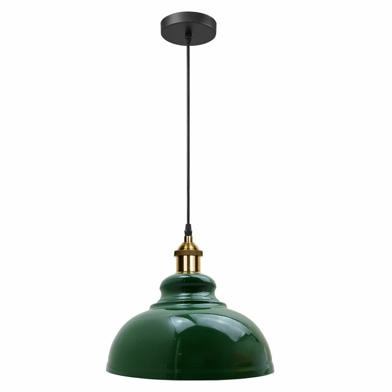 Industrielle lumière vintage Suspension métal Lampe Loft pour Restaurant ~2993